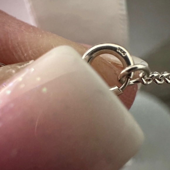 RARE Tiffany & Co. Sterling Silver Star Lariat Pendant Necklace - Picture 3 of 6